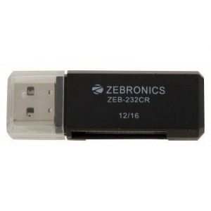 ZEBRONICS SAFESEED SUPERFLY ZEB- 232CR CARD READER (BLACK) Cardreader ZEBRONICS SAFESEED SUPERFLY ZEB- 232CR CARD READER (BLACK) Dealer India