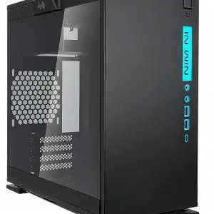 InWin 301C Micro-ATX Mini Tower Cabinet with Tempered Glass Panel and USB 3.1-3.0 Ports Computer-Product InWin 301C Micro-ATX Mini Tower Cabinet with Tempered Glass Panel and USB 3.1-3.0 Ports Available in India