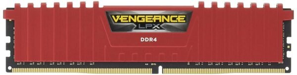 CORSAIR Desktop Vengeance LPX Series – 8GB (8GBx1) DDR4 2400MHz Red RAM (CMK8GX4M1A2400C16R) RAM-Corsair CORSAIR Desktop Vengeance LPX Series – 8GB (8GBx1) DDR4 2400MHz Red RAM (CMK8GX4M1A2400C16R) Dealer in Bangalore