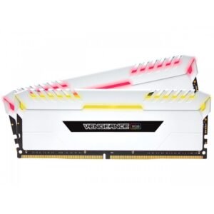 CORSAIR 16GB (8GBX2) DDR4 – 3000 MHZ C16 VENGEANCE RGB SERIES RAM (CMW16GX4M2C3000C15) RAM-Corsair CORSAIR 16GB (8GBX2) DDR4 – 3000 MHZ C16 VENGEANCE RGB SERIES RAM (CMW16GX4M2C3000C15) Dealer in Bangalore