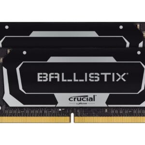 Crucial Ballistix 3200 MHz Kit 32GB (16GBx2) CL16 DDR4 DRAM Laptop Gaming Memory BL2K16G32C16S4B RAM-Crucial