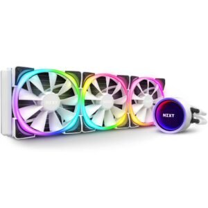 NZXT Kraken X73 RGB 360mm White Liquid Cooler RL-KRX73-RW CPU Cooler-NZXT