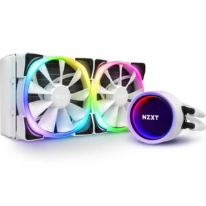 NZXT Kraken X53 RGB 240mm White Liquid Cooler RL-KRX53-RW CPU Cooler-NZXT