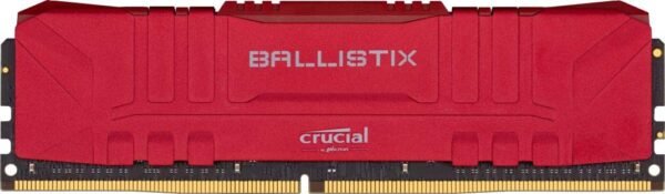 Crucial Ballistix 16GB Kit (2 x 8GB) DDR4 3000mhz Desktop Gaming Memory Red BL2K8G30C15U4R RAM-Crucial