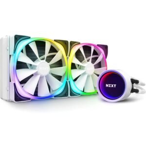 NZXT Kraken X63 RGB 280mm White Liquid Cooler RL-KRX63-RW CPU Cooler-NZXT