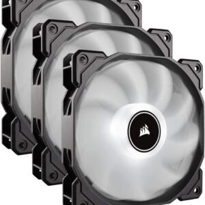 CORSAIR Air Series AF120 LED (2018) White 120mm Fan Triple Pack CO-9050082-WW CPU Cooler-Corsair