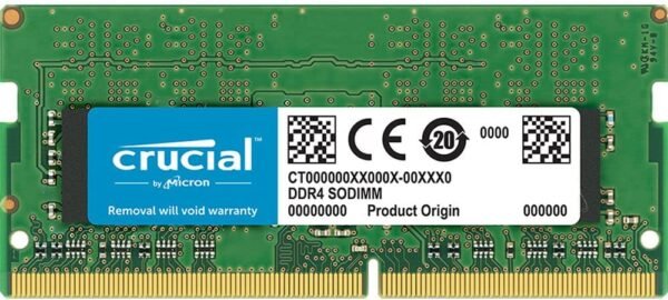 Crucial 4GB DDR4 2666MHZ SODIMM Laptop Memory CT4G4SFS6266 RAM-Crucial