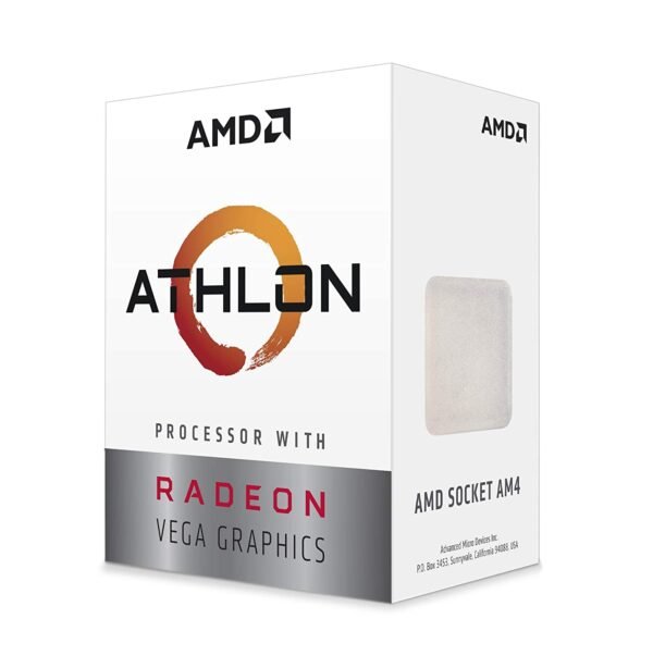 AMD Athlon 3000G 3.5 GHz Dual-Core AM4 Processor YD3000C6FBBOX Processor AMD