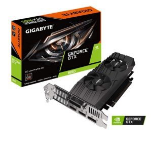 Gigabyte GeForce GTX 1650 D6 OC Low Profile 4G GDDR6 Graphic Card GV-N1656OC-4GL Graphic Card-Gigabyte