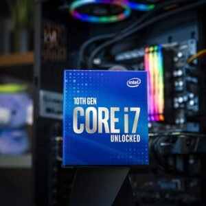 Intel 10th Gen Comet Lake Core i7-10700K Processor 16M Cache, up to 5.40 GHz Processor-Intel