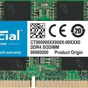 Crucial 8GB DDR4-3200 SODIMM Laptop Memory CT8G4SFRA32A RAM-Crucial