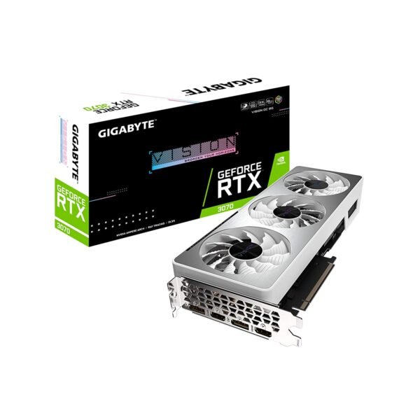 Gigabyte GeForce RTX 3070 Vision OC 8G LHR Graphic Card GV-N3070Vision OC-8GD Graphic Card-Gigabyte