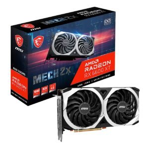 MSI Radeon RX 6600 MECH 2X 8G 8GB GDDR6 Graphic Card Graphic Card-MSI