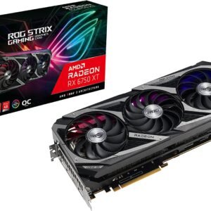 ASUS ROG Strix Radeon RX 6750 XT OC Edition 12GB GDDR6 Graphic Card ROG-STRIX-RX6750XT-O12G-GAMING Graphic Card-Asus