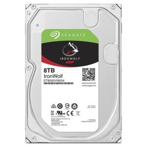 Seagate IronWolf (NAS) 8TB 3.5‰Û_ SATA 6Gb/s Hard Disk ST8000VN004 Hard Drive-Seagate