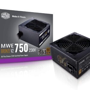 Cooler Master MWE 750 White 230V V2 SMPS 750 Watt PSU With Active PFC MPE-7501-ACABW-IN Power Supply-Cooler Master