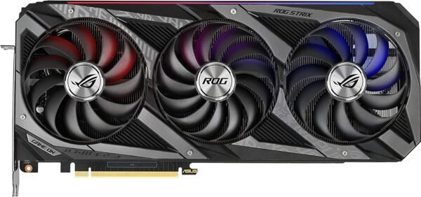 Asus ROG Strix GeForce RTX 3070 V2 OC Edition 8GB GDDR6 with LHR Graphic Card ROG-STRIX-RTX3070-O8G-V2-Gaming Graphic Card-Asus