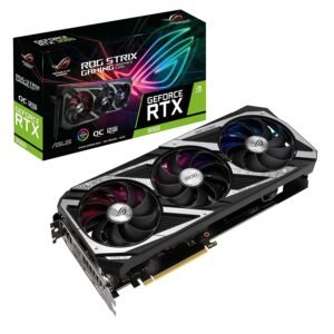 Asus ROG Strix RTX 3060 V2 LHR 12GB Gaming Graphics Card ROG-STRIX-RTX3060-12G-V2-Gaming Graphic Card-Asus