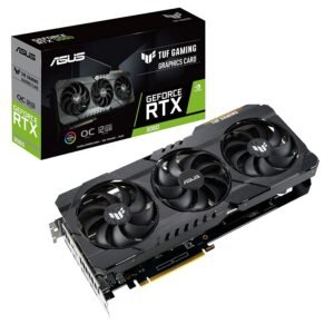 ASUS TUF Gaming GeForce RTX 3060 V2 12GB GDDR6 Graphic Card TUF-RTX3060-12G-V2-Gaming Graphic Card-Asus