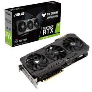 Asus TUF Gaming GeForce RTX 3070 Ti OC Edition 8GB GDDR6X Graphics Card TUF-RTX3070TI-O8G-Gaming Graphic Card-Asus