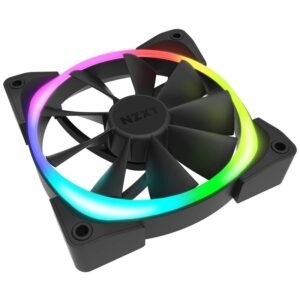 NZXT Aer RGB 2 RGB Fan for HUE 2 Powered by CAM HF-28140-B1 CPU Cooler-NZXT