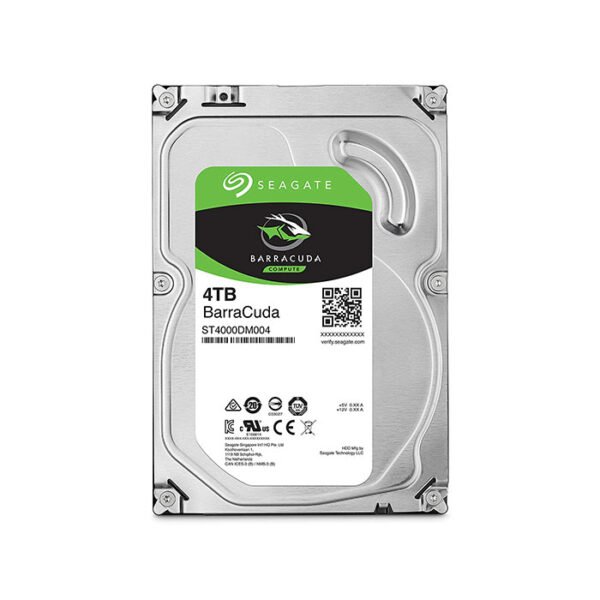 Seagate Barracuda 4TB 5400 RPM Desktop Internal Hard Drive ST4000DM004 Hard Drive-Seagate