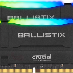 Crucial Ballistix RGB 32GB (16GB x2) 3600 MHz DDR4, DRAM, Desktop Gaming Memory BL2K16G36C16U4BL RAM-Crucial