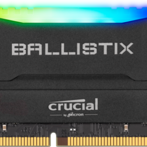 Crucial Ballistix RGB 8GB DDR4-3200 Desktop Gaming Memory (Black) BL8G32C16U4BL RAM-Crucial