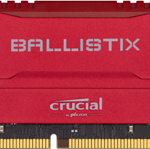 Crucial Ballistix 16GB DDR4-3000 Desktop Gaming Memory (Red) BL16G30C15U4R RAM-Crucial