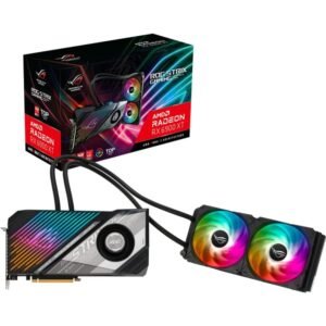 Asus ROG Strix LC Radeon RX 6900 XT 16GB GDDR6 256-Bit Dual Fan Graphics Card ROG-STRIX-LC-RX6900XT-T16G-GAMING Graphic Card-Asus