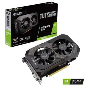 ASUS TUF GeForce GTX 1660 Ti OC Edition Graphics Card TUF-GTX1660TI-O6G-EVO-Gaming Graphic Card-Asus