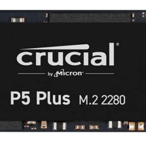 Crucial 500GB P5 Plus PCIe 4.0 x4 M.2 NVMe Internal SSD CT500P5PSSD8 SSD-Crucial