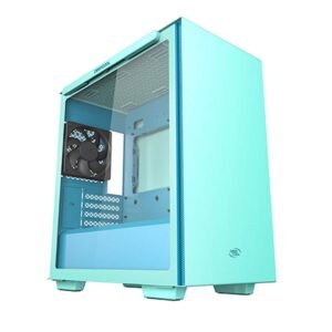 Deepcool MACUBE 110 (M-ATX) Mid Tower GREEN Cabinet With Tempered Glass Side Panel R-MACUBE110-GBNGM1N-A-1 PC Cabinet-Deepcool