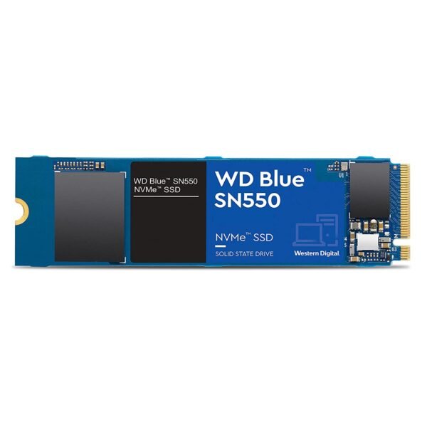 WD Blue SN550 2TB M.2 2280 PCIe NVMe Internal SSD WDS200T2B0C SSD-WD