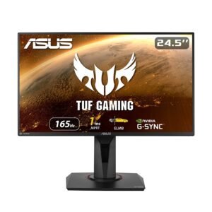 ASUS Tuf Gaming VG259QR 25 Inch Monitor (Adaptive Sync, 1ms Response Time, 165Hz, Frameless, FHD IPS Panel) Monitors-Asus
