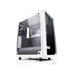 Fractal Design Meshify C White-TG Tempered Glass Case FD-CA-MESH-C-WT-TGC PC Cabinet-Fractal Design