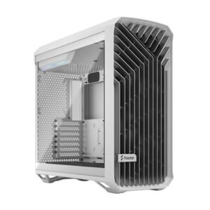 Fractal Design Torrent White E-ATX Tempered Glass Window High-Airflow Mid Tower Cabinet FD-C-TOR1A-03 PC Cabinet-Fractal Design