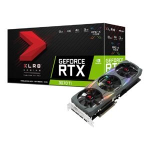 PNY GeForce RTX 3070 Ti 8GB | XLR8 Gaming | UPRISING EPIC-X RGB | Triple Fan Edition Graphics Card